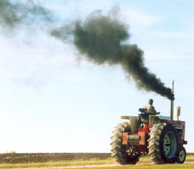 Black smoke in diesel exhaust