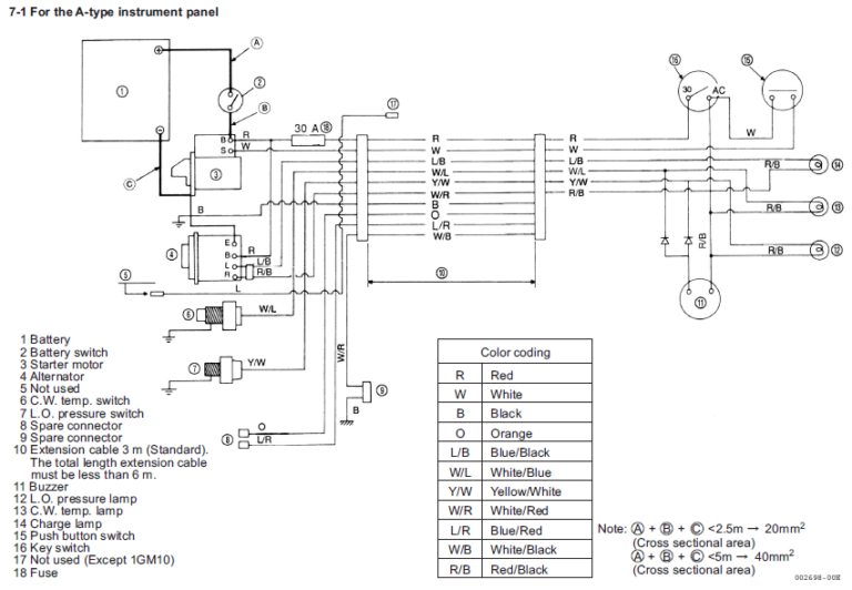 Adding an hour meter to Yanmar GM Series Engines - SaltWaterDiesels